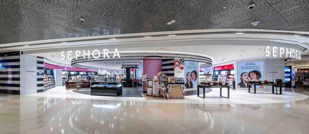 Sephora ION Orchard | showcases products effectively