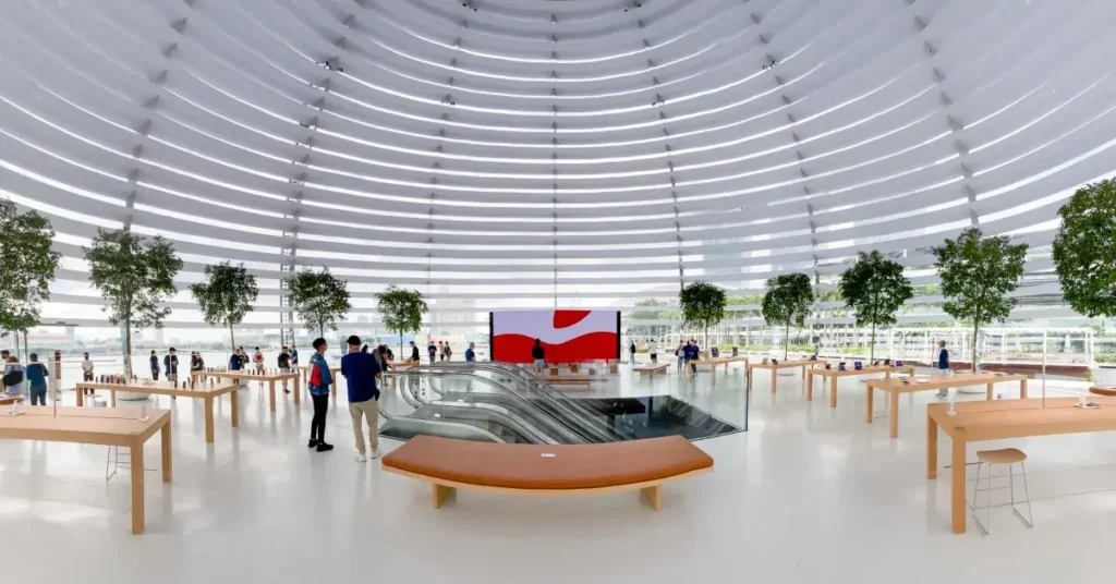 Apple Marina Bay Sands | retail store interior design